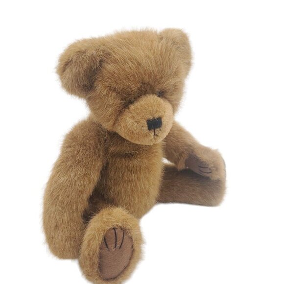 Boyd's Bear Plush 2005 Handmade RETIRED Brown Classic Teddy Bear‎ Jointed 15" - Picture 2 of 6